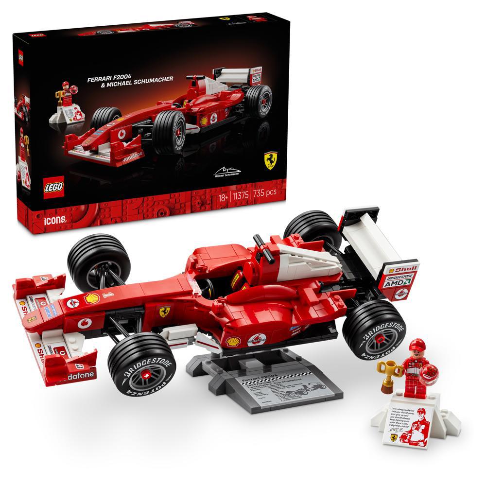  LEGO Icons Ferrari F2004 & Michael Schumacher 11375